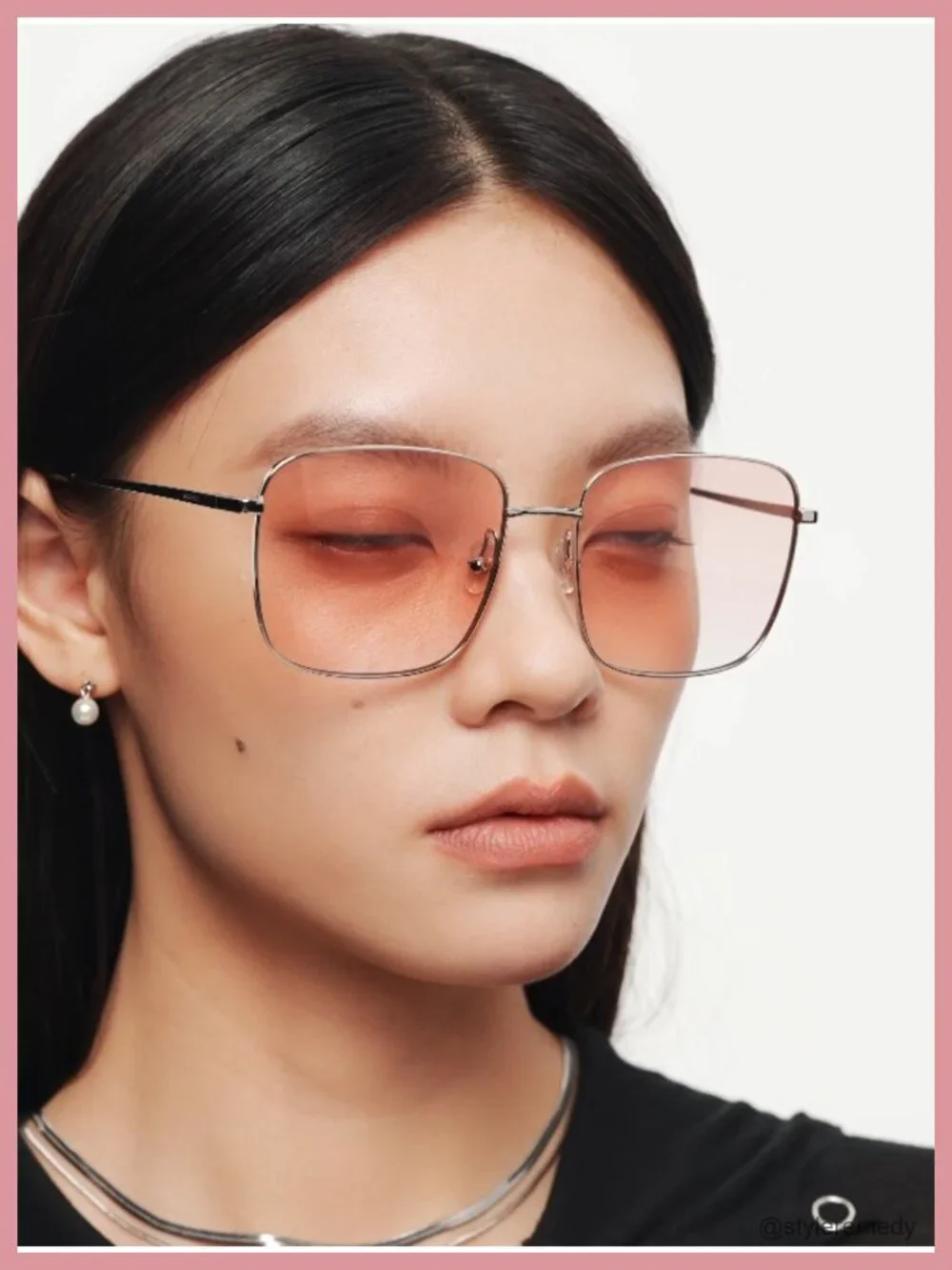 MUJOSH Oversized Square Sunglasses Women Men UV400
